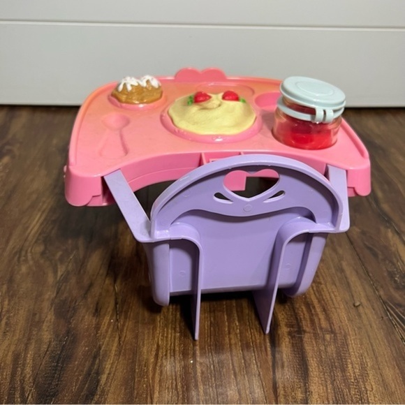 Vintage 1998 gerber mealtime magic baby toybiz interactive high chair - Picture 4 of 7